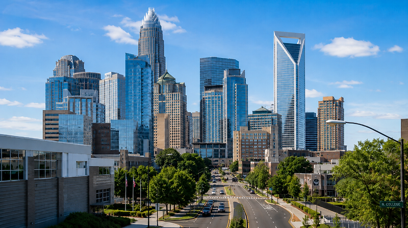 Charlotte regional distribution campus and logistics service area
