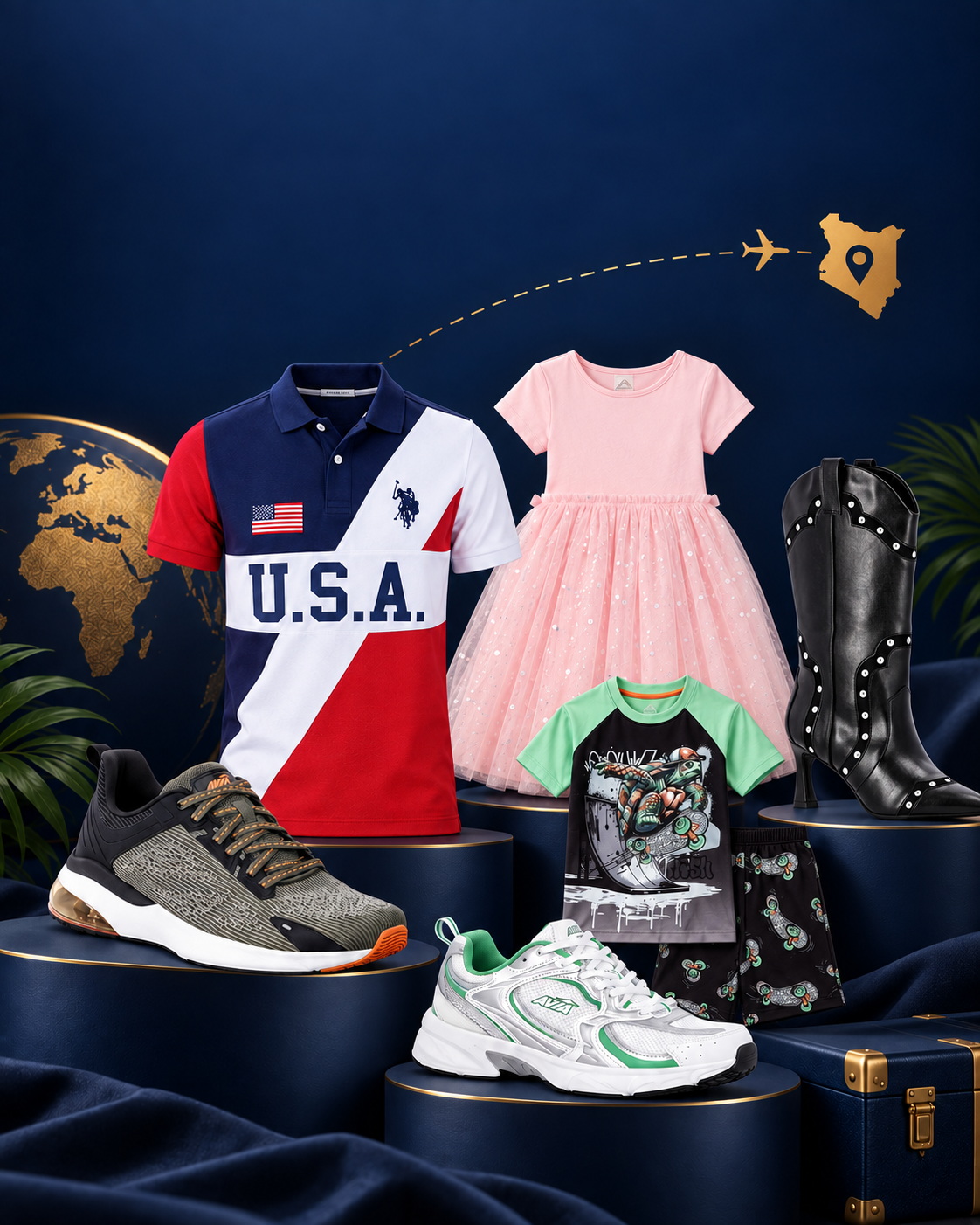 Available in Kenya — real items purchased in the US, now in Kenya
