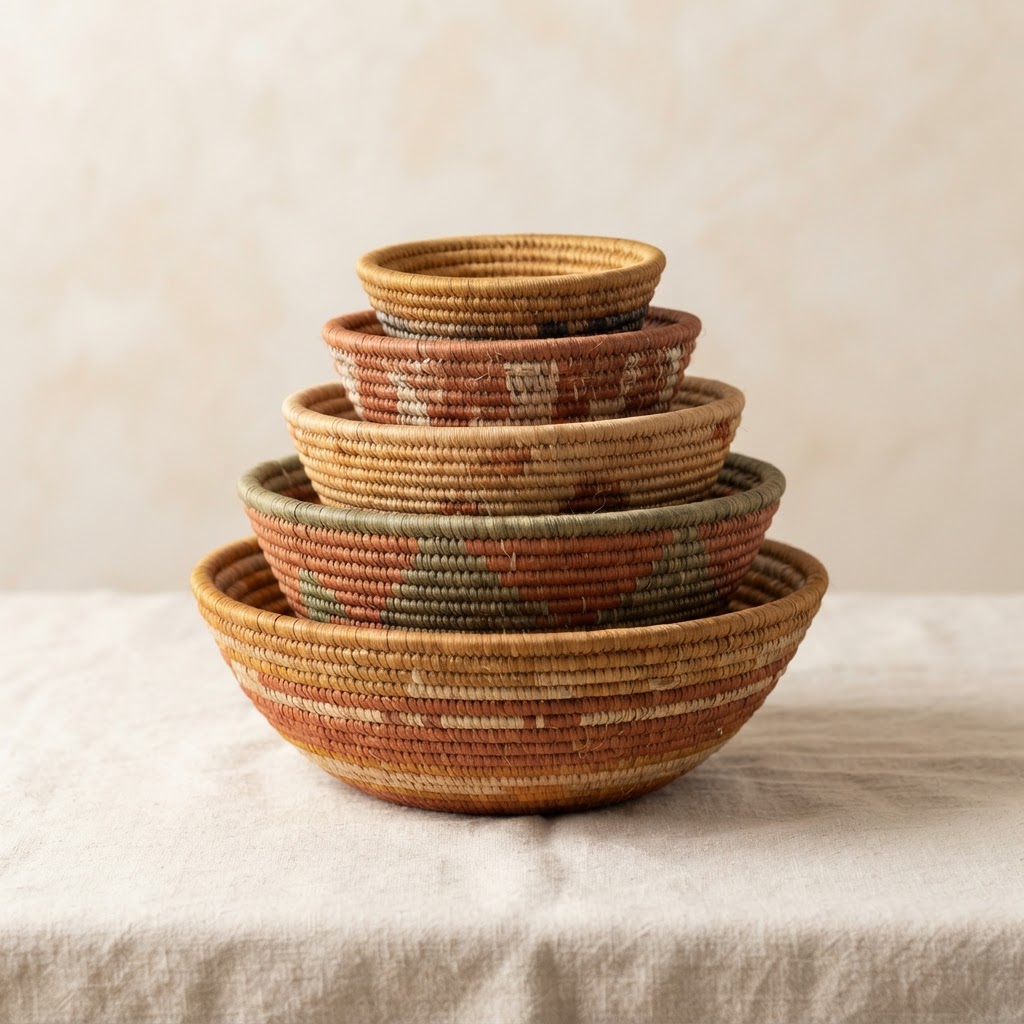 Woven Bowls Set — view 1