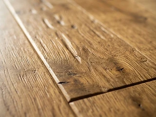 Wide-plank engineered hardwood flooring