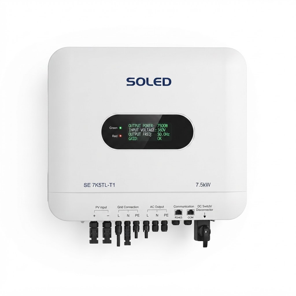 Inversor conectado a red SOLED SE 7K5TL-T1 — Inversor SOLYX