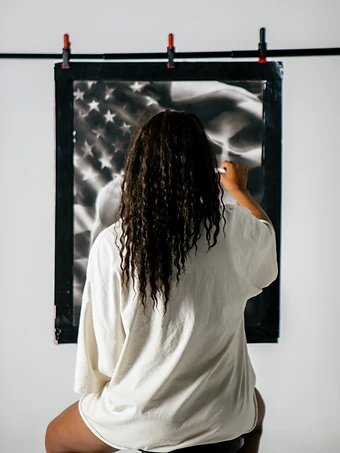 The easel