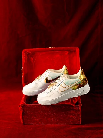 Team USA Gold Medal Custom AF1 — plate 5