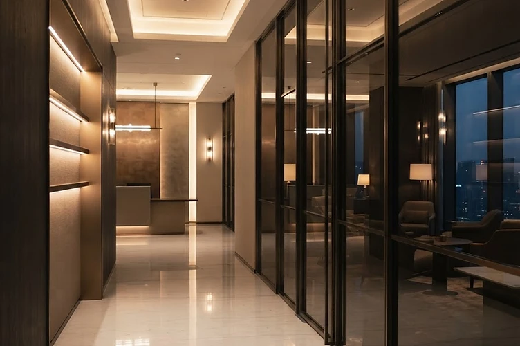 Nexterior's premium corporate interior design showcasing end-to-end project delivery excellence