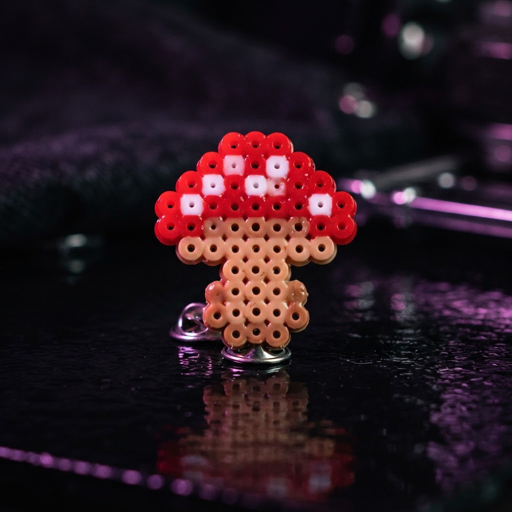 Mushroom Lapel Pin