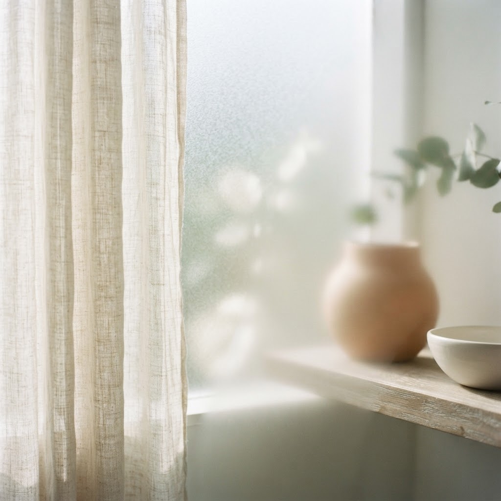 Soft light dissolving into clarity