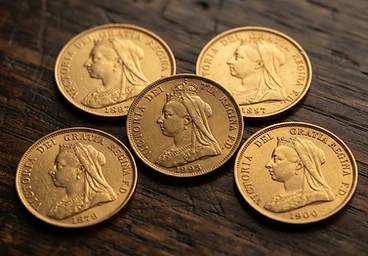 Victorian Gold Sovereign Set