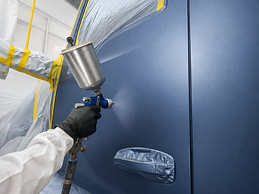 Fleet painting at Truck World
