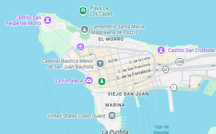 The Old San Juan circuit