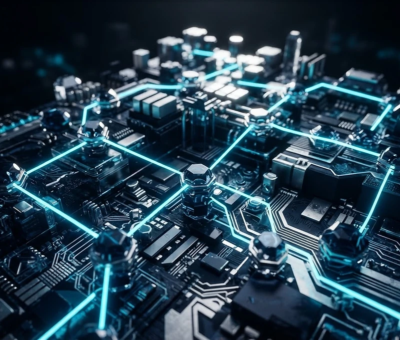Circuit board neural network infrastructure