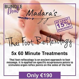 5x Thai Foot Reflexology (-15%)