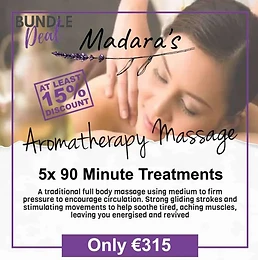 5x Aromatherapy Massage (-15%)