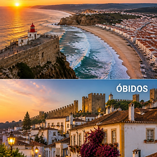 Nazaré e Óbidos: Ondas e Medieval