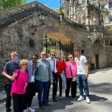 Grupo na Quinta da Regaleira, Sintra