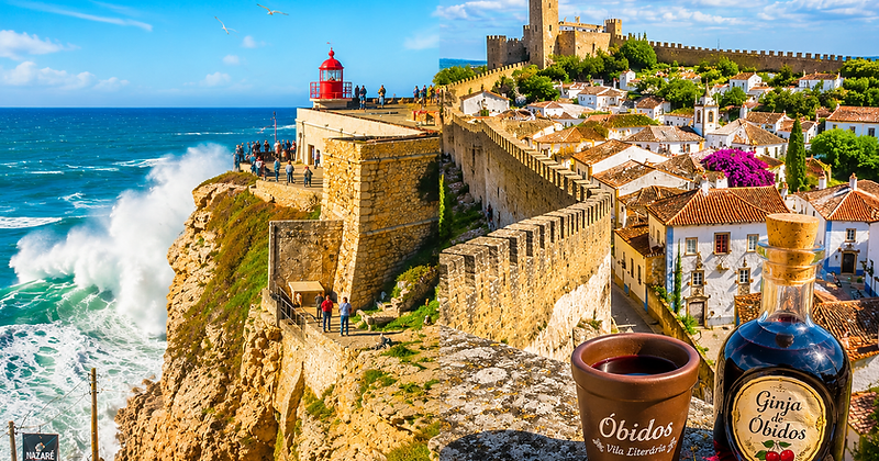 Nazaré and Óbidos — day trip from Lisbon, Portugal