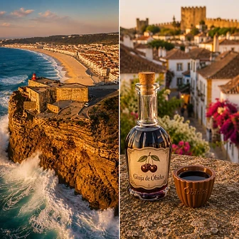 Nazaré & Óbidos: Das Ondas Gigantes aos Segredos Medievais