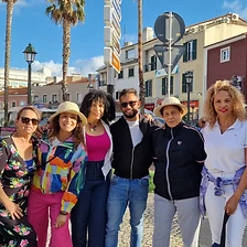 Clientes com Pedro e Lucas em Cascais