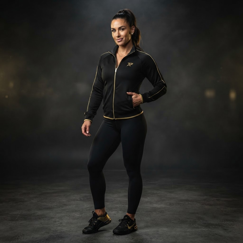 Veste Zippée Noire HopeLuxury