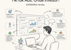 Google Ads vs Instagram Ads vs TikTok Ads: Onde investir?