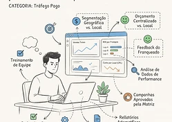 Como estruturar tráfego pago para redes de franquias