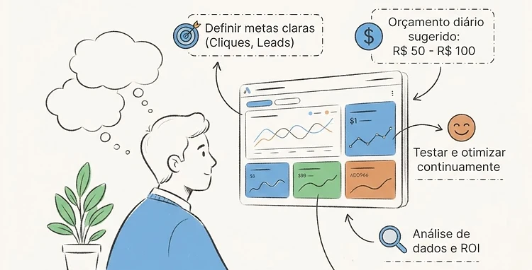 Quanto investir no Google Ads: orçamento inicial na prática