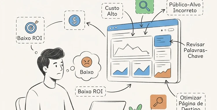 Campanha Google Ads não converte: guia de diagnóstico