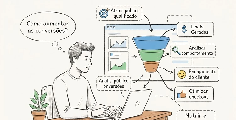 Funil de Vendas: Como Montar e Otimizar para Pequenos Negócios
