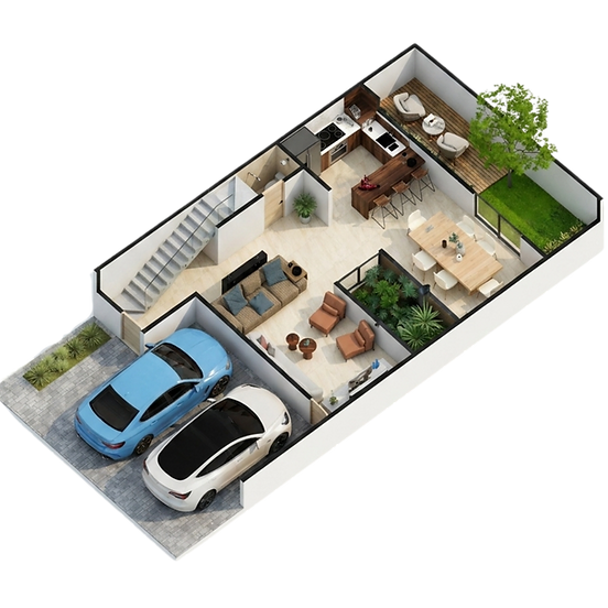 Plano Planta baja — Montebello