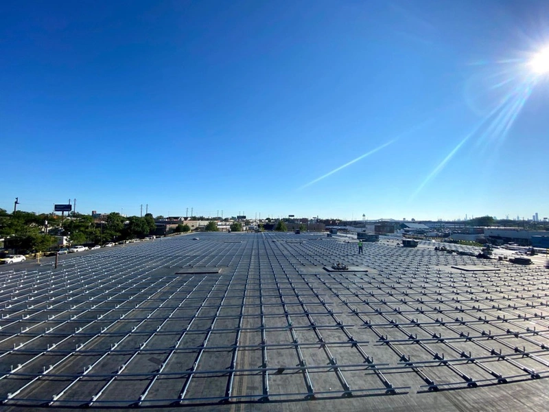 BC Solar commercial solar array installation