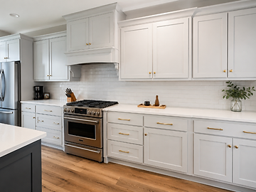 Transitional Kitchen painting project in Kirkland, WA