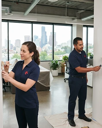 Commercial Painting services in Seattle by RedHorse Painting Co.