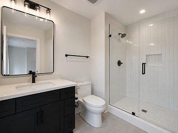 Contemporary Bathroom painting project in Redmond, WA