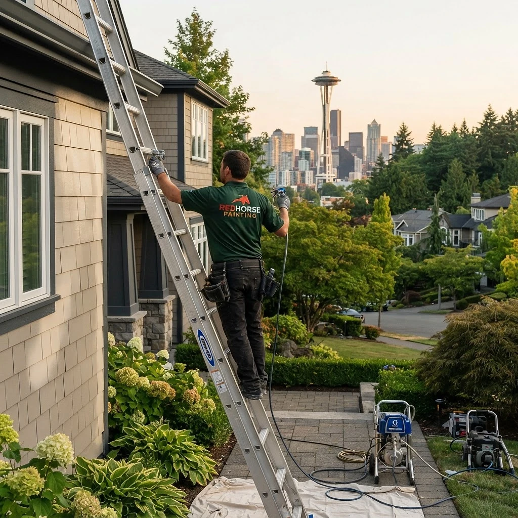 Exterior Painting by RedHorse Painting Co. in Seattle