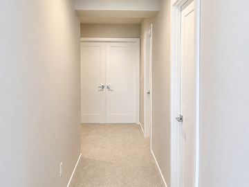 Minimalist Hallway painting project in Kirkland, WA
