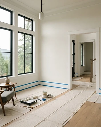 Interior Painting services in Seattle by RedHorse Painting Co.