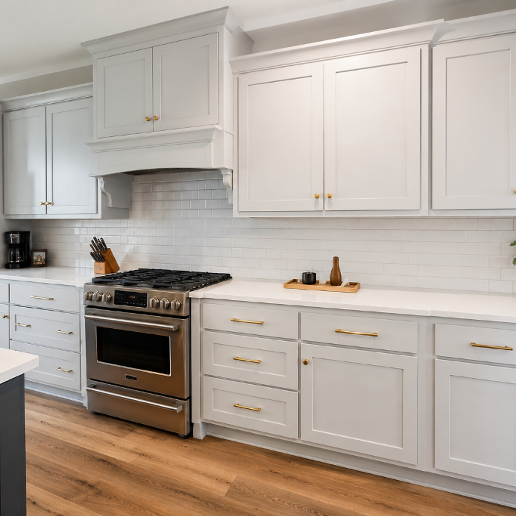 Cabinet Painting by RedHorse Painting Co. in Seattle