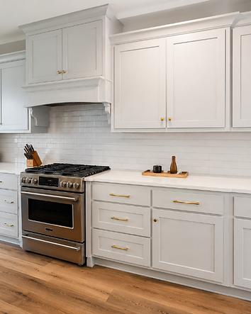 Cabinet Painting services in Seattle by RedHorse Painting Co.