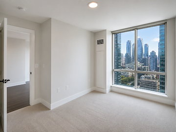 Modern Bedroom painting project in Downtown Seattle