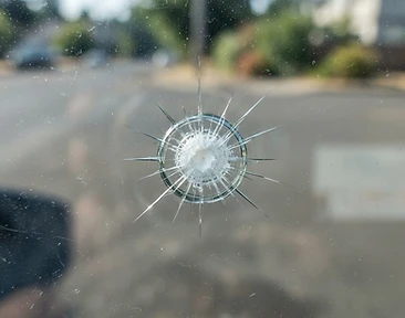 Before: Windshield Repair