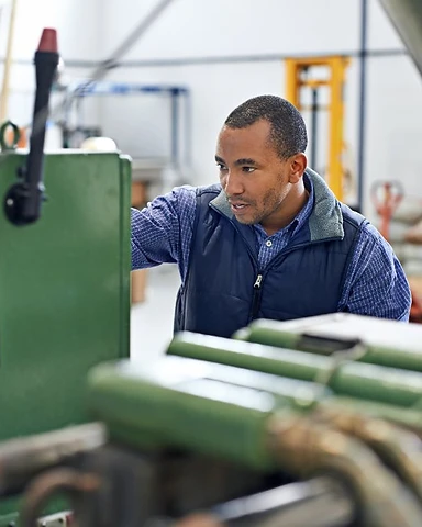 Trade professional at work — the kind of craftsmanship your site should show off