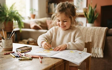 Les bienfaits du coloriage chez l'enfant