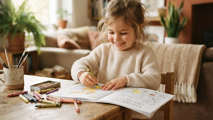 Les bienfaits du coloriage chez l'enfant