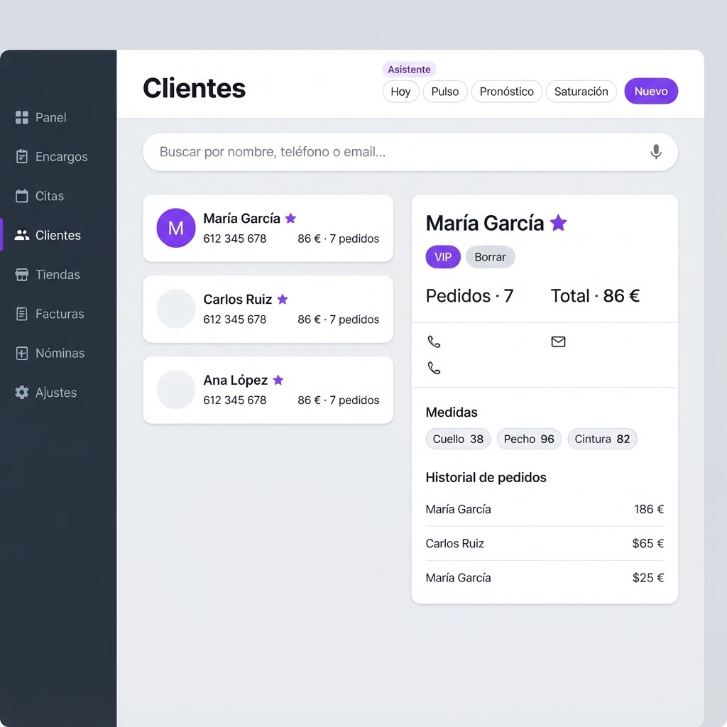 Rediseño de Clientes