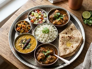 Non-Veg Thali Set 3 served at X On Earth