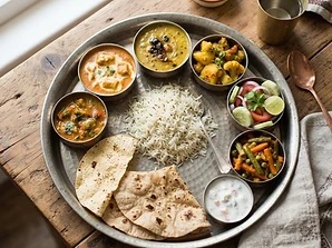 Veg Thali Set 2 served at X On Earth