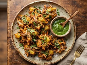 X On Earth 的蔬菜炸物 Veg Pakora