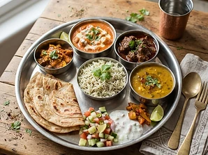 Non-Veg Thali Set 2 served at X On Earth