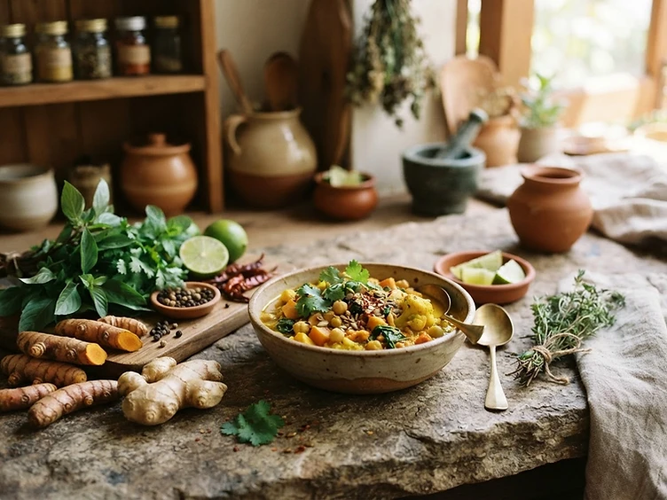 Ayurvedic-inspired food