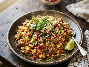 Pork Fried Rice served at X On Earth