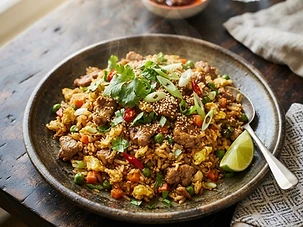 X On Earth 的猪肉炒饭